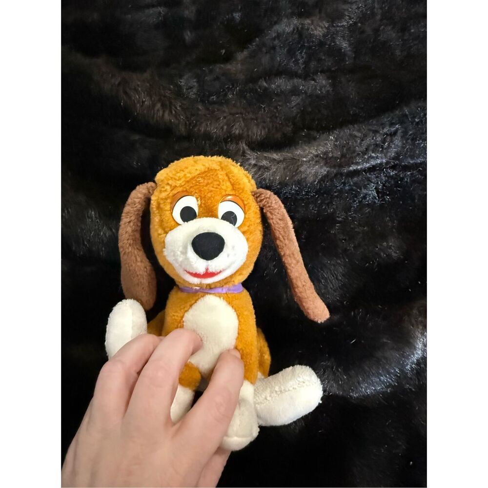 Walt Disney Copper Fox and the Hound Vintage Plush Stuffed Dog stuffed animal